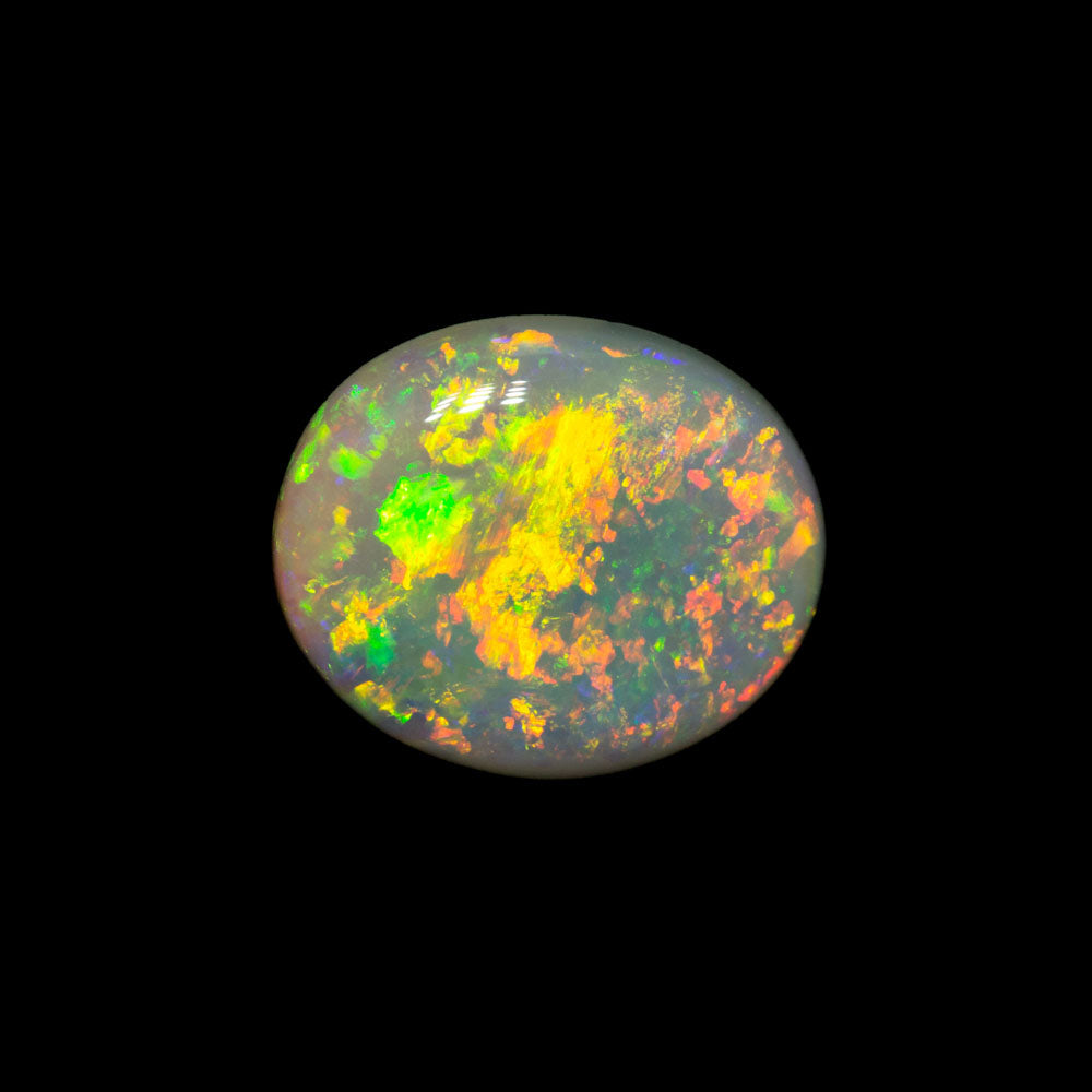 1.16 ct dark opal 8.5x7.2x3.1mm