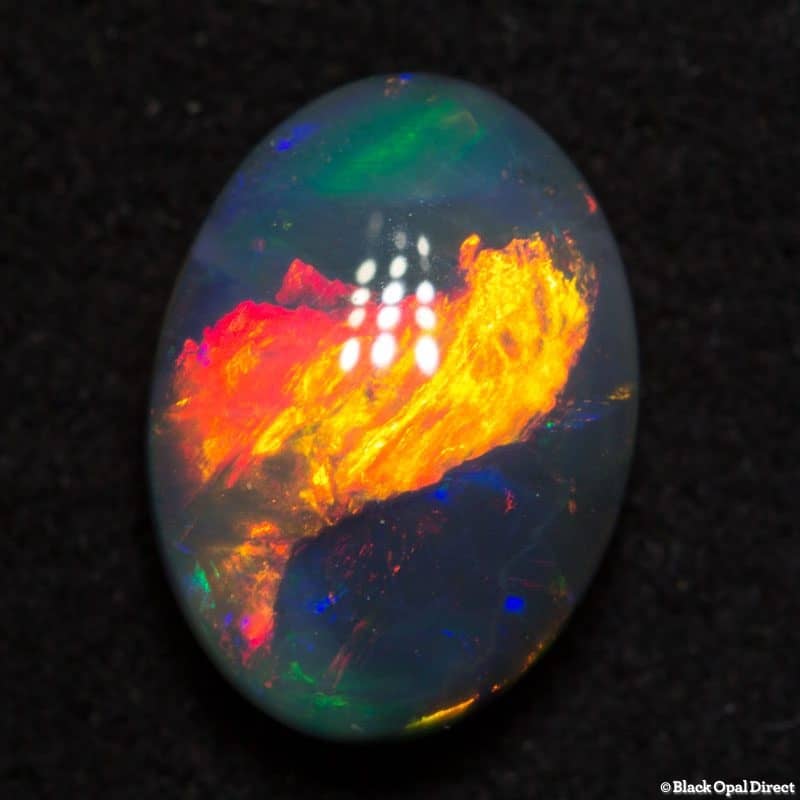 1.16ct gem black opal1