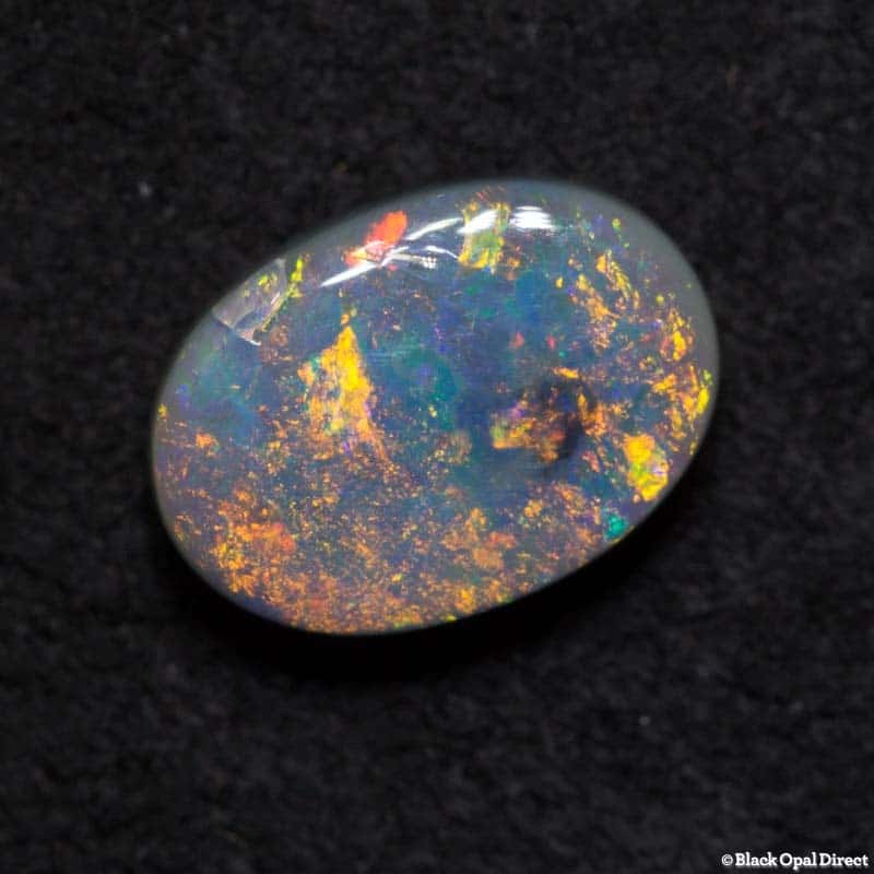 1.16 ct semi black opal 8.5x6x3mm