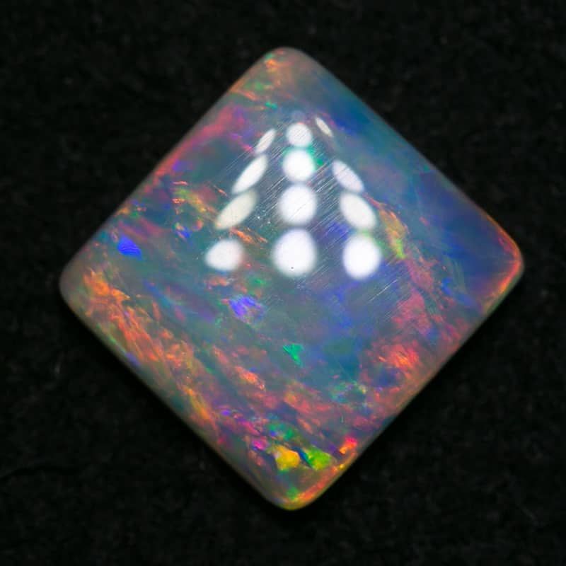 1.17 ct crystal opal cushion cut 7x7x2mm
