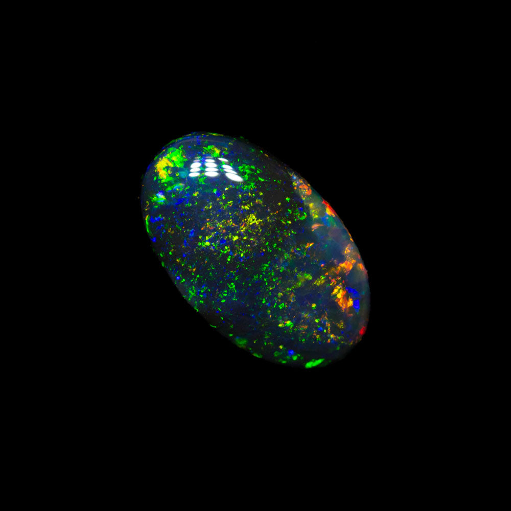 1.22 ct black opal 9.9x6.2x2.8mm