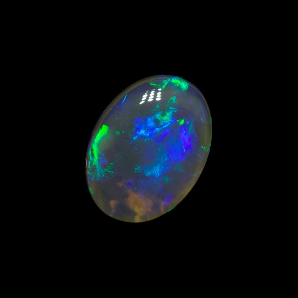 1.23 ct dark crystal opal 9.1x6.7x3.2mm
