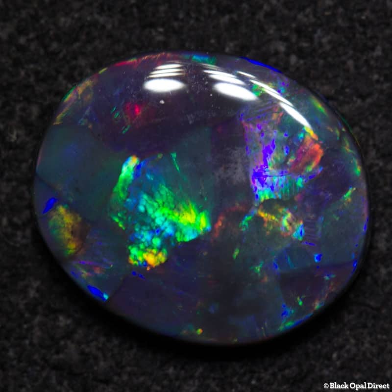 1.24ct gem black opal1