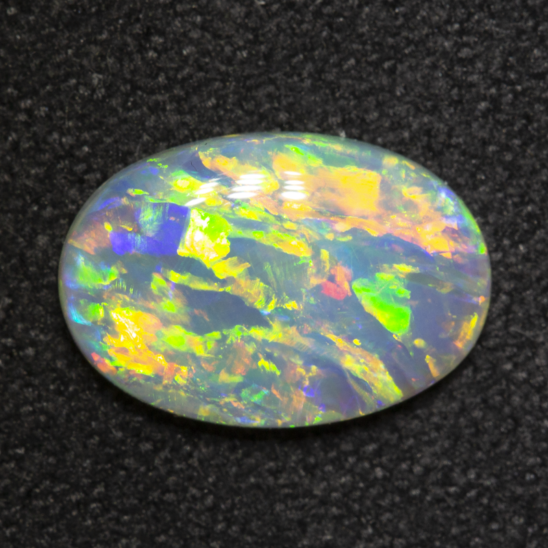 1.28 ct crystal opal 10.6x7.3x2.3mm