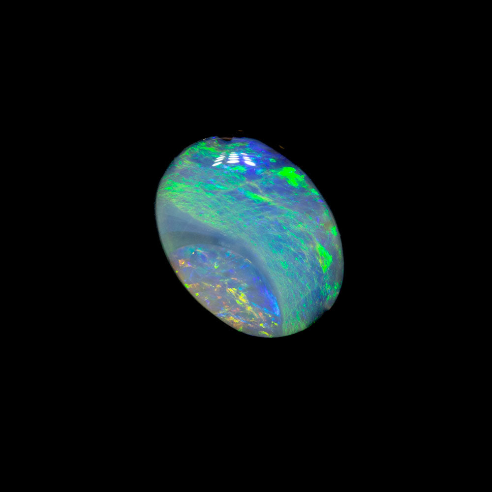 1.28 ct boulder opal 7.7x6x2.9mm