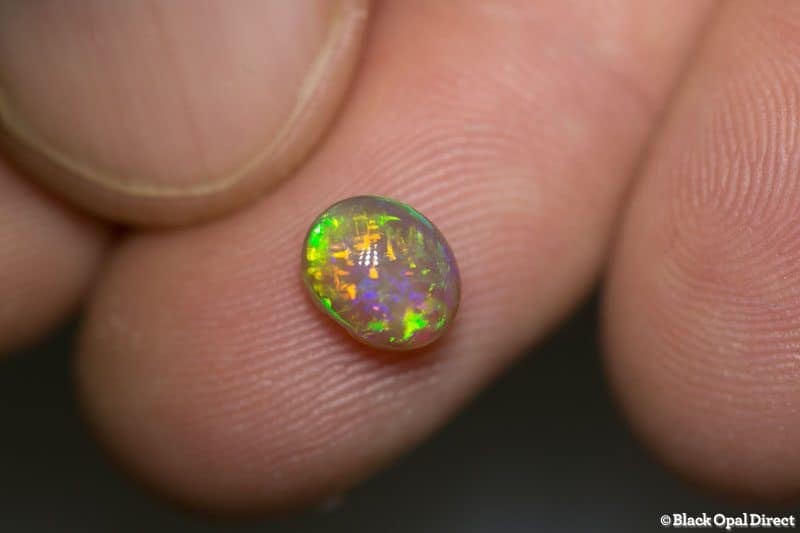 1.29 ct crystal opal 8x6.5x4mm