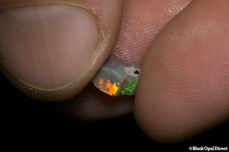 1.29 ct rough opal piece 11mm across