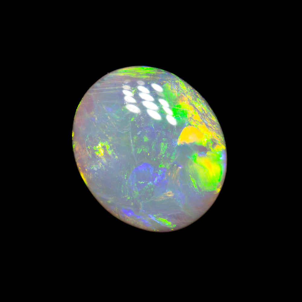 1.30 ct dark opal 9.7x8.3x2.5mm
