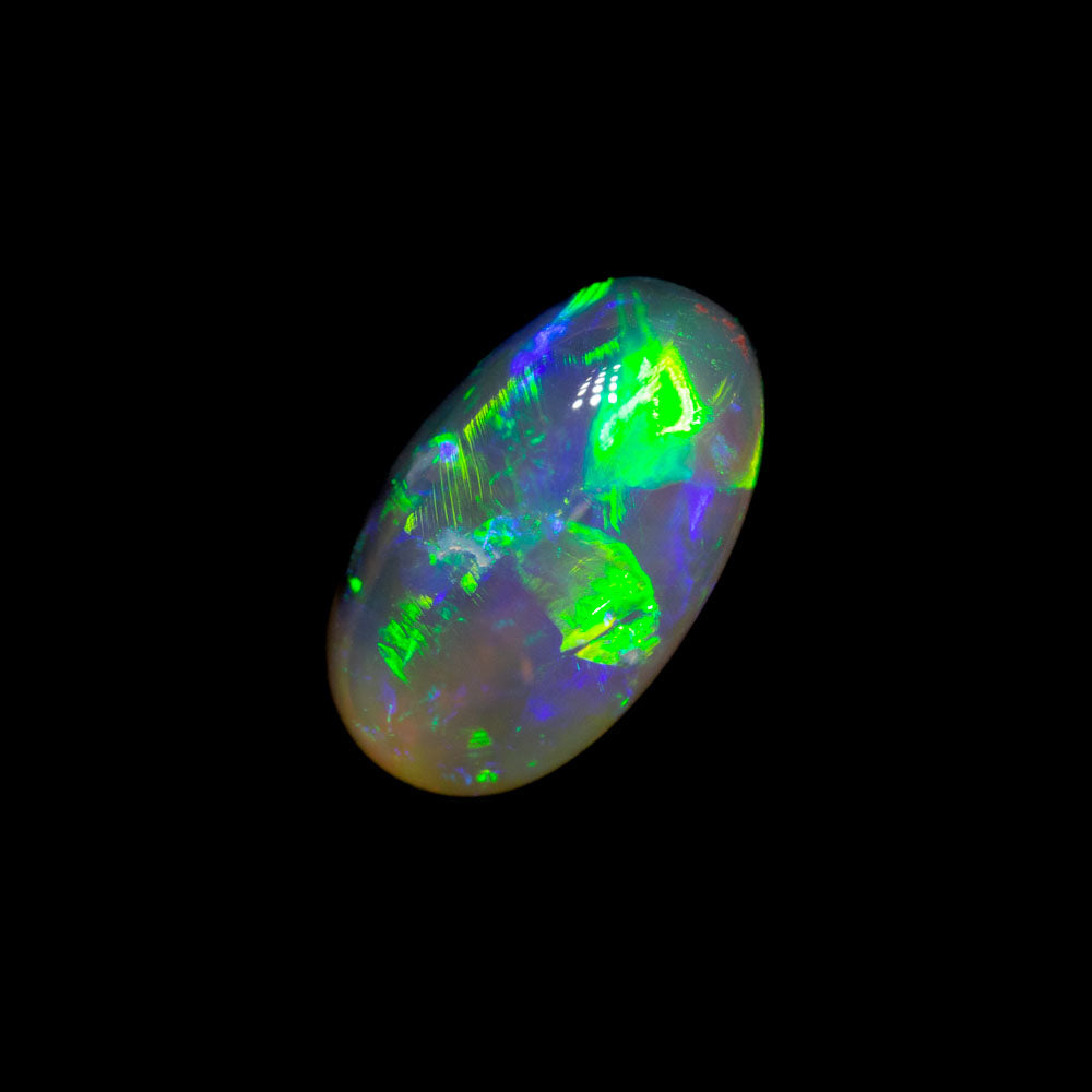1.33 ct dark crystal opal 9x5x4.5mm