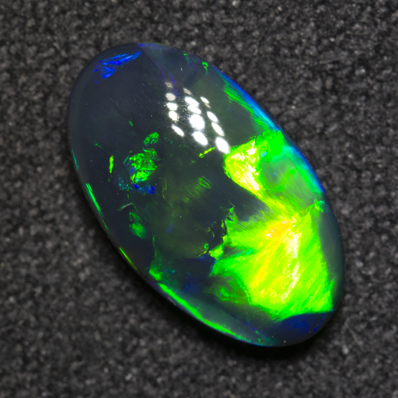 1.33 ct black opal 10.7x6.3x3mm