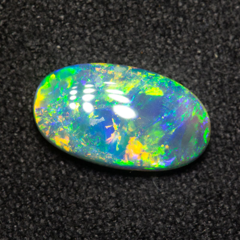 1.35 ct black opal 10.7x6.1x3.1mm