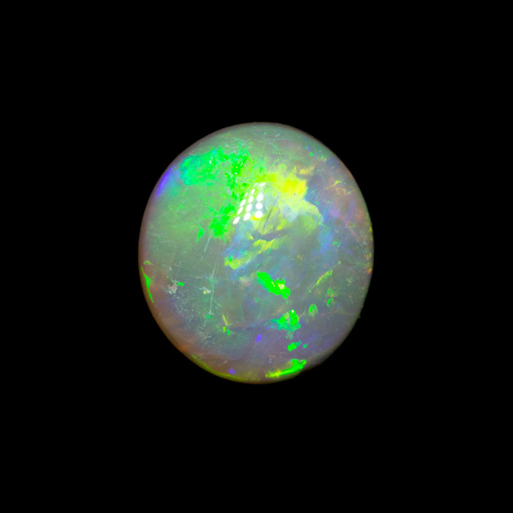 1.35 ct dark opal 8.3x7.5x3.9mm