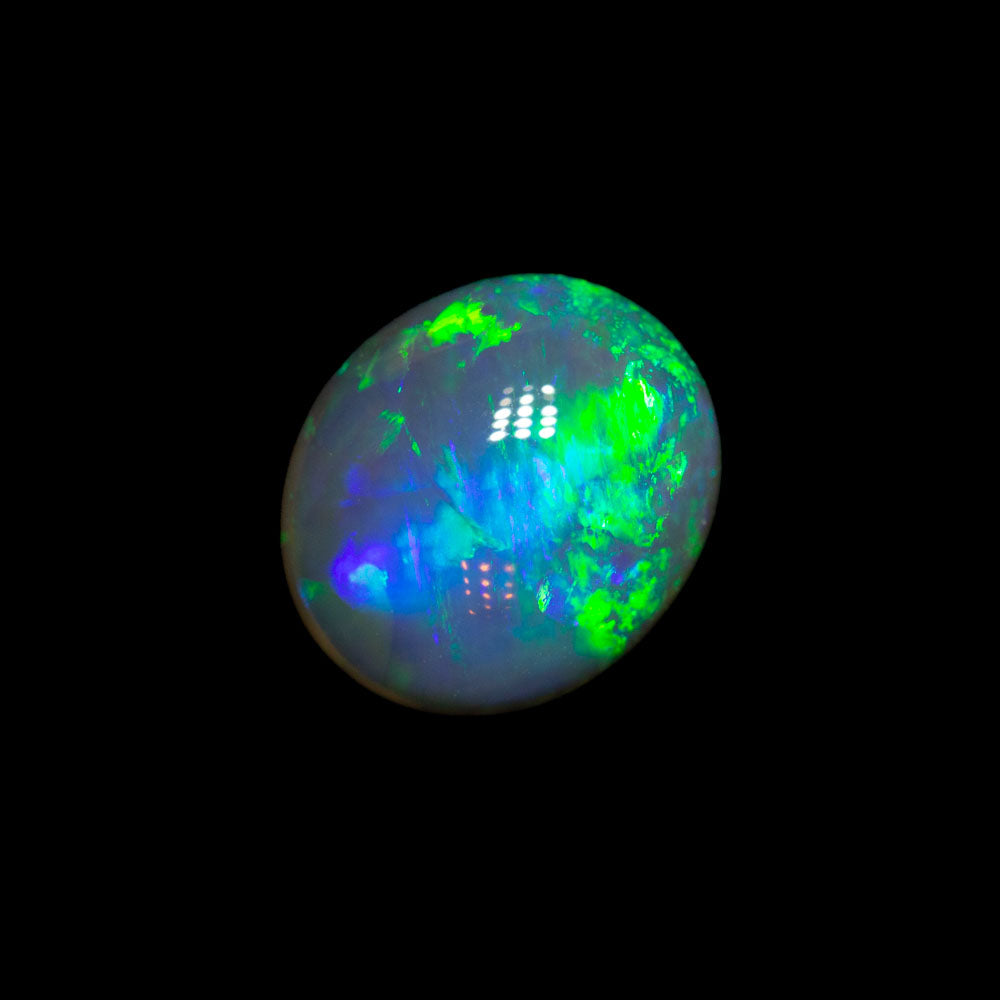 1.36 ct double-sided dark crystal opal 8.1x7x4mm