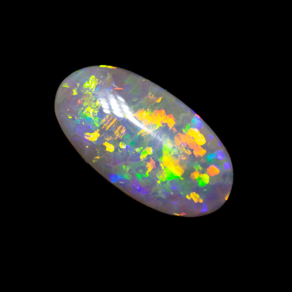 1.37 ct dark opal 10.1x5.5x3.7mm