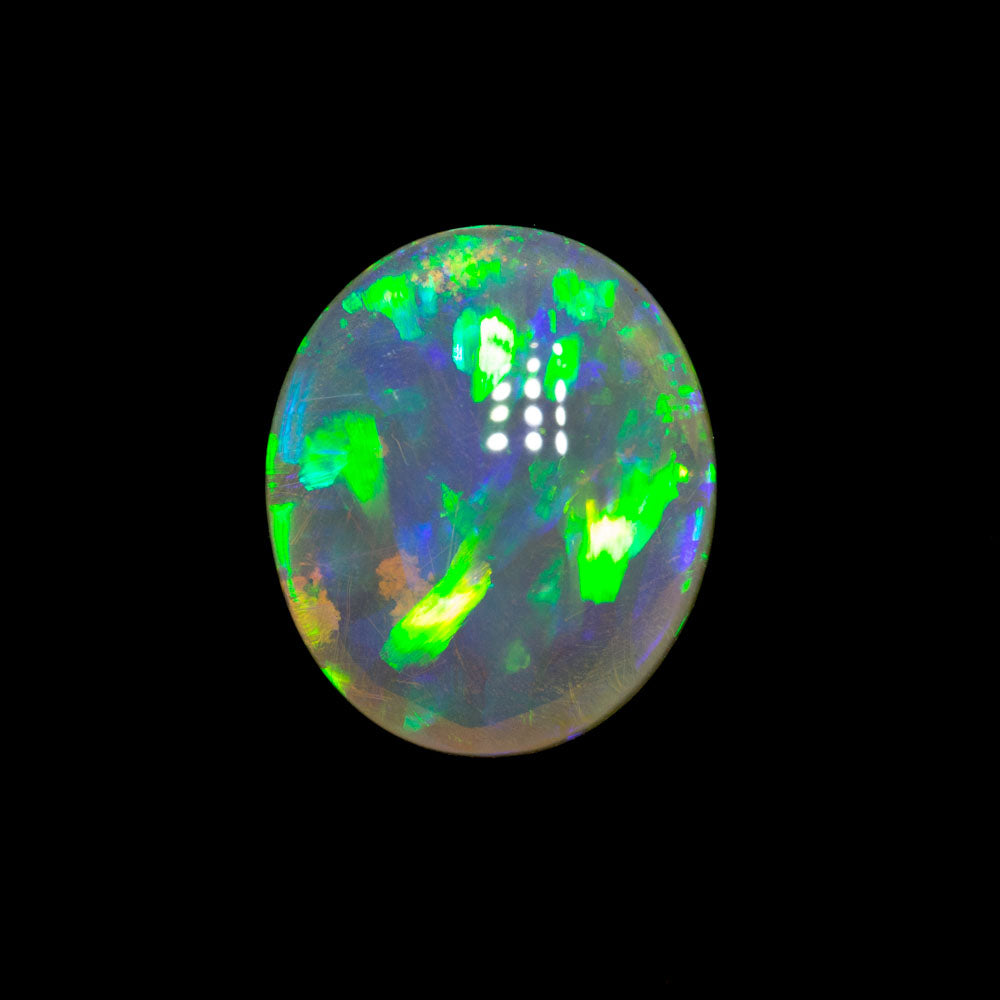 1.38 ct crystal opal 9.2x7.8x3.2mm
