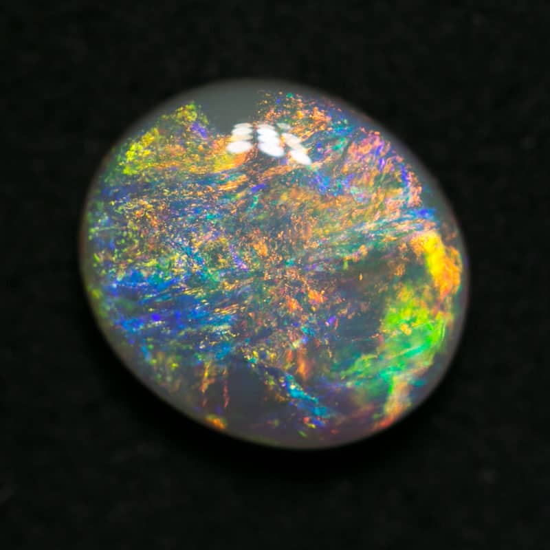 1.40 ct gem crystal opal 8x7x3mm