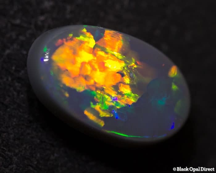 1.41 ct black opal 10x6x3.5mm