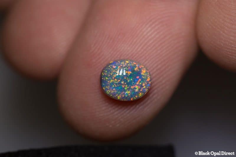 1.41 ct pinfire pattern opal 8x6x4mm
