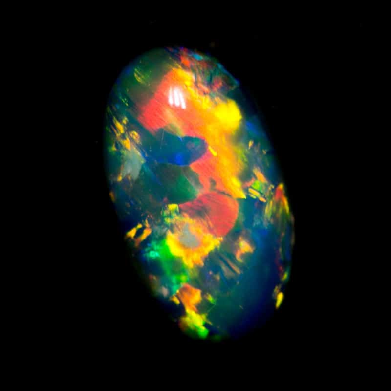 1.41 ct black opal gem 9x5x4.5mm