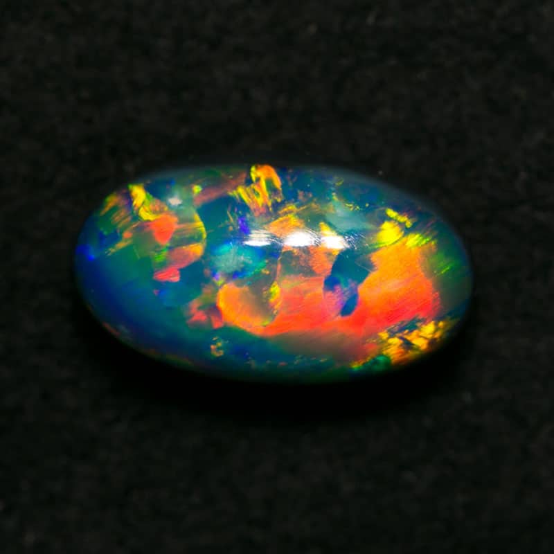 1.41 ct black opal gem 9x5x4.5mm