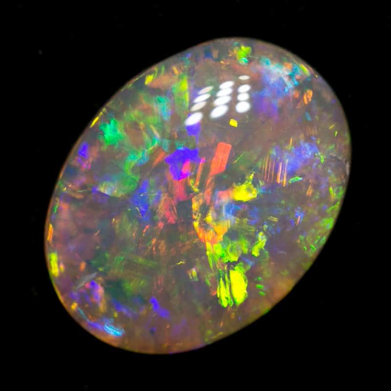 1.42 ct crystal opal 9.5x7x2.5mm