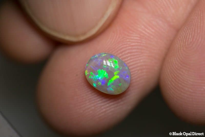 1.42 ct crystal opal 8x6.5x4mm