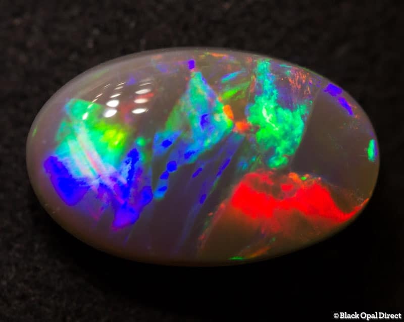 1.42ct semi black opal