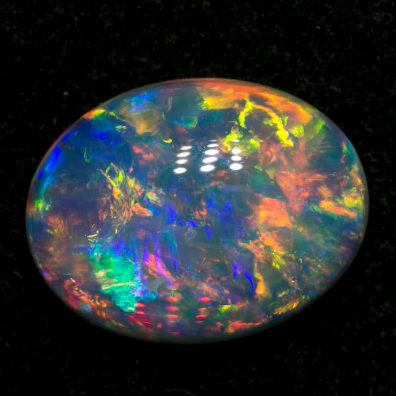 1.45 ct crystal opal gem 9.5x7x3mm