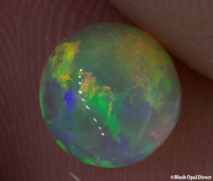 1.46 ct double sided crystal opal 7x6.5x5mm