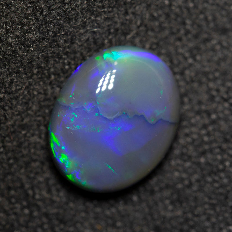 1.48 ct black opal 8.9x7.3x3.7mm
