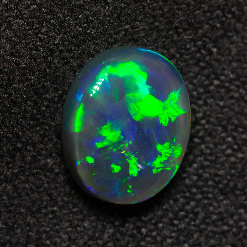 1.48 ct black opal 8.7x7.1x3.7mm