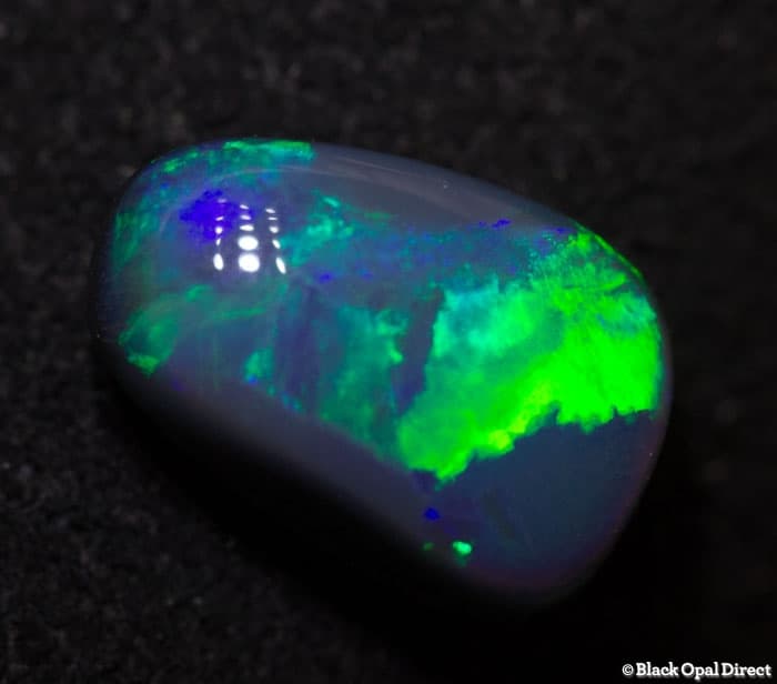 1.49ct baroque black opal