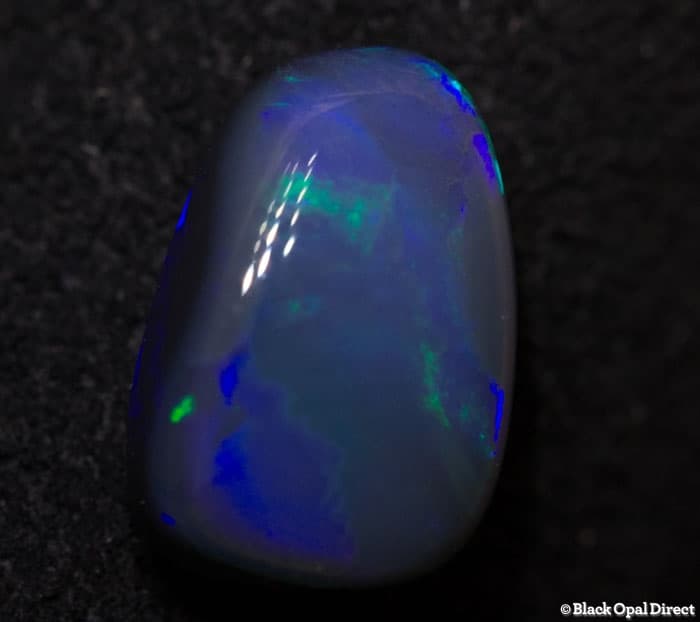 1.49 ct baroque black opal 9x6x4mm