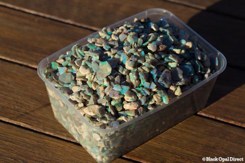 7000 carat rough opal parcel