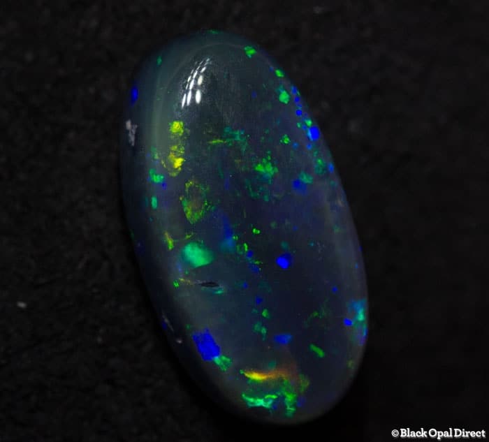 1.50 ct black opal 10.5x5.5x3.5mm
