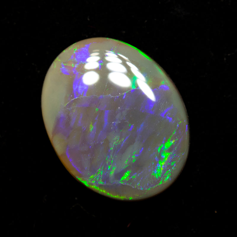 1.53 ct black opal 11x8.7x2.4mm