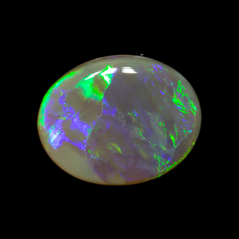 1.53 ct black opal 11x8.7x2.4mm