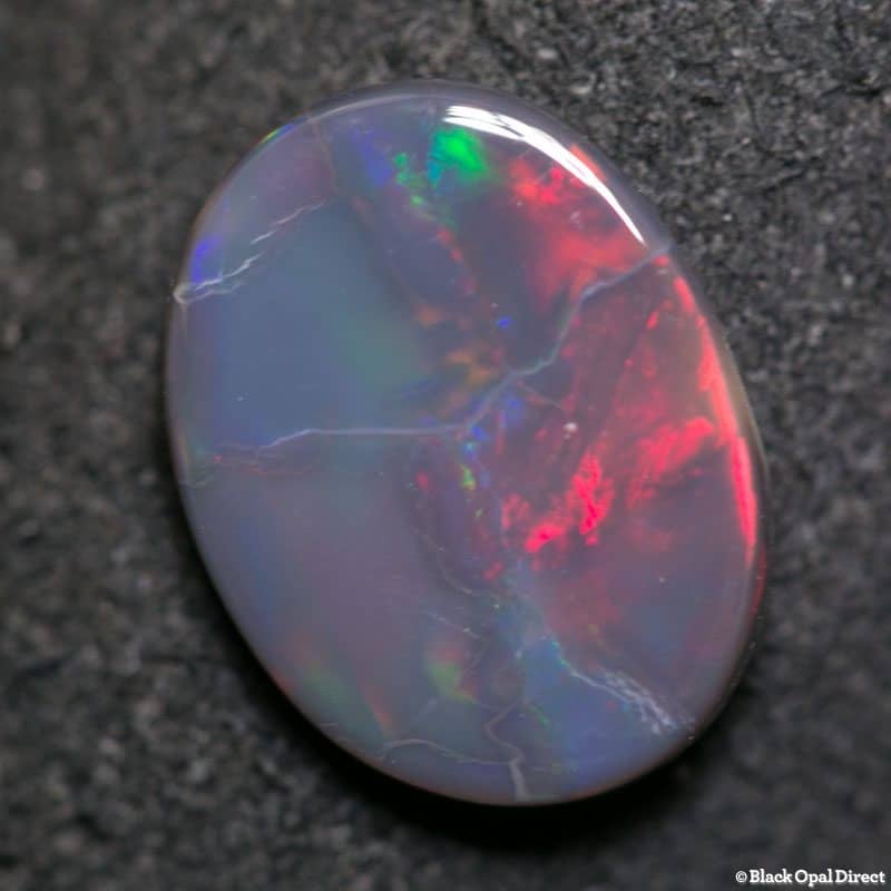 1.53 ct black opal 11x8.5x2.5mm David C