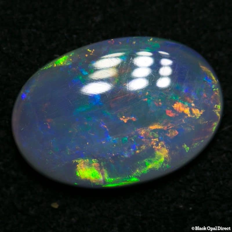 1.53 ct dark opal 11x8x3.5mm
