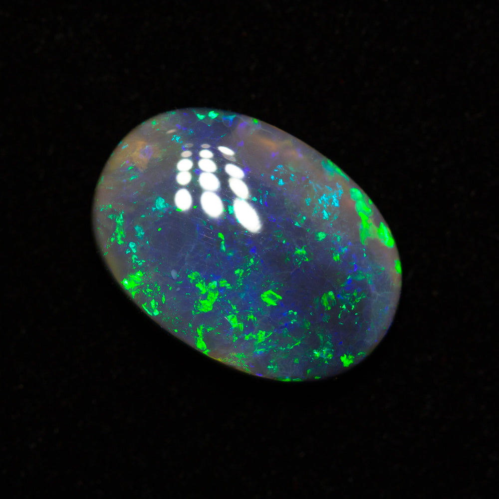 1.54 ct black opal 10.5x7.7x3mm