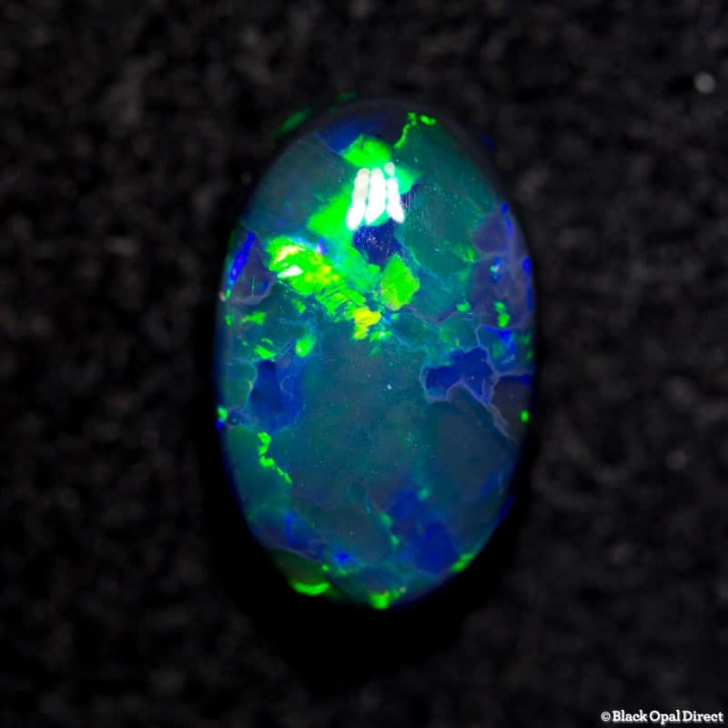 1.54ct gem black opal1