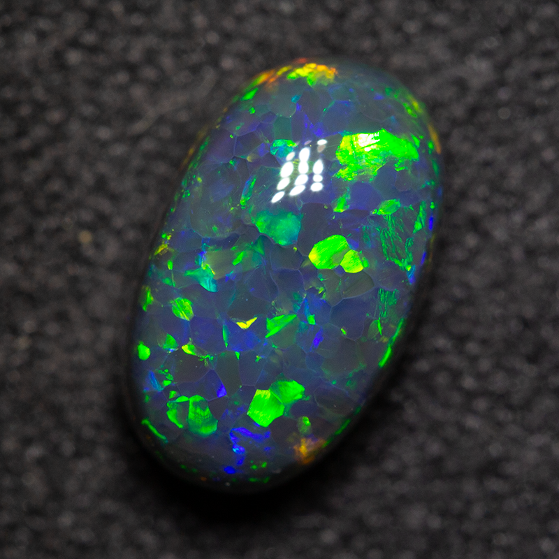1.55 ct black opal 8.8x5.5x4.7mm
