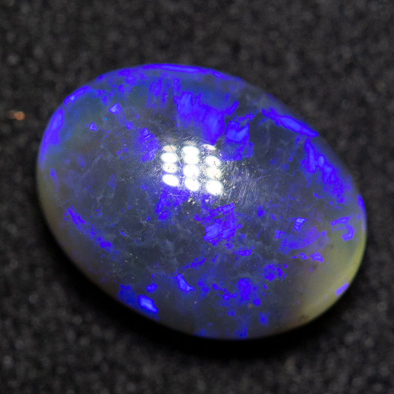 1.55 ct black crystal opal treasure box