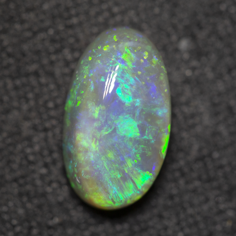 1.56 ct dark crystal opal 9.9x5.5x4.4mm