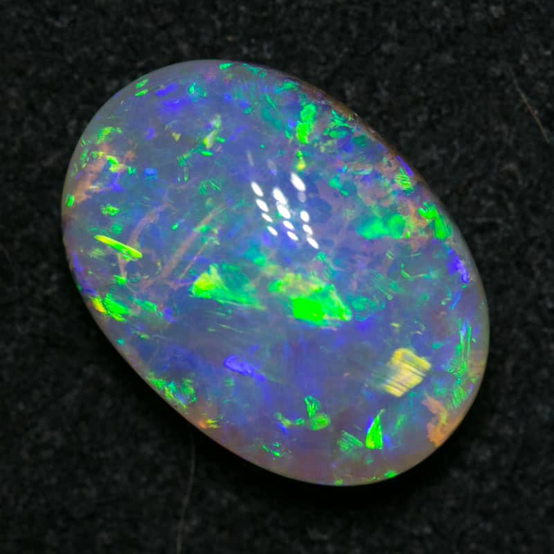 1.58 ct crystal opal 10x7x3.5mm