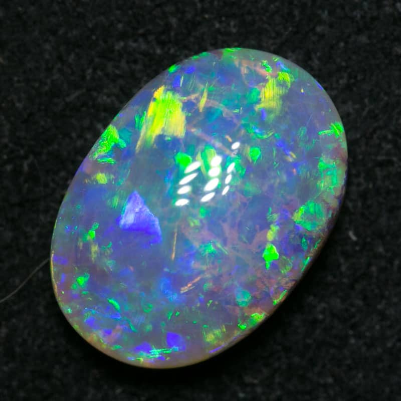 1.58 ct crystal opal 10x7x3.5mm