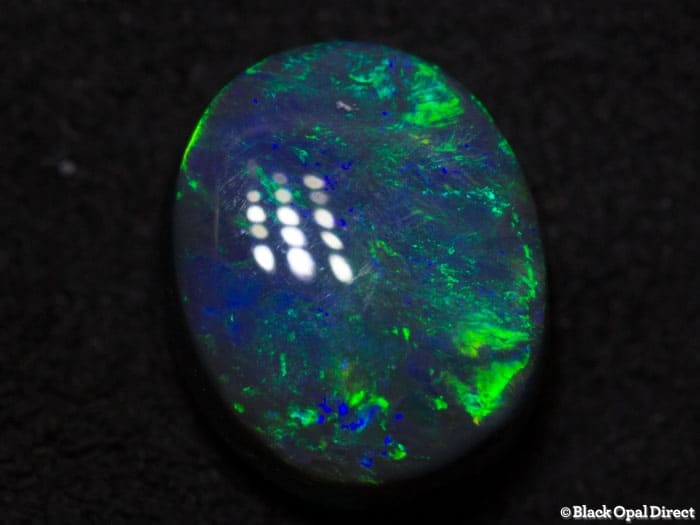 1.59 ct black opal 8x7x4mm