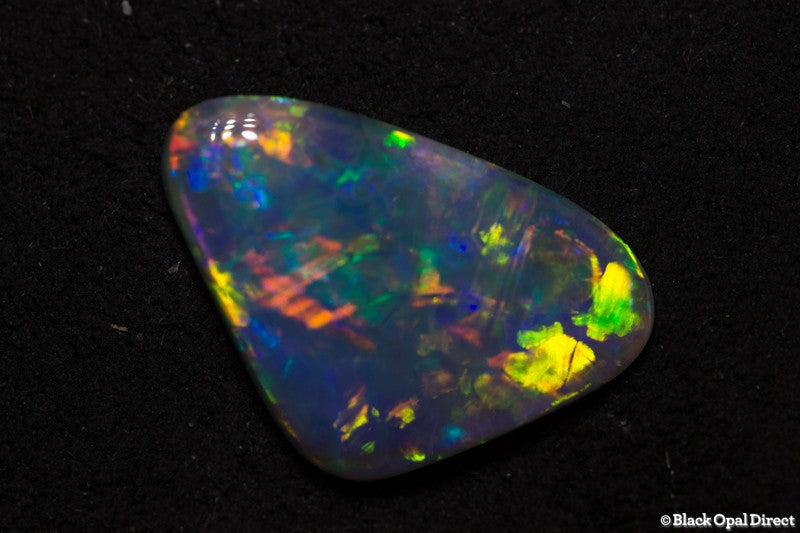 1.60 ct semi black opal 14x9x2mm