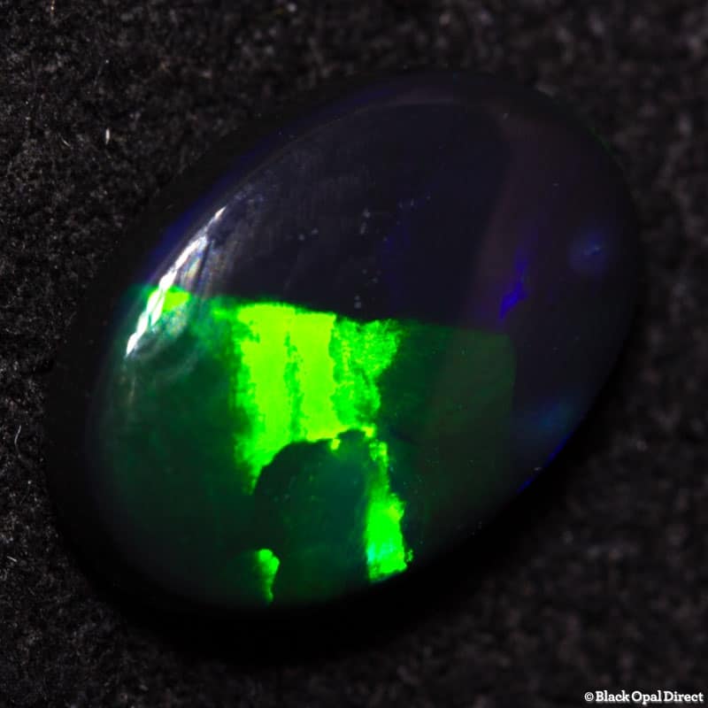 1.61 ct black opal 10.5x8x3mm