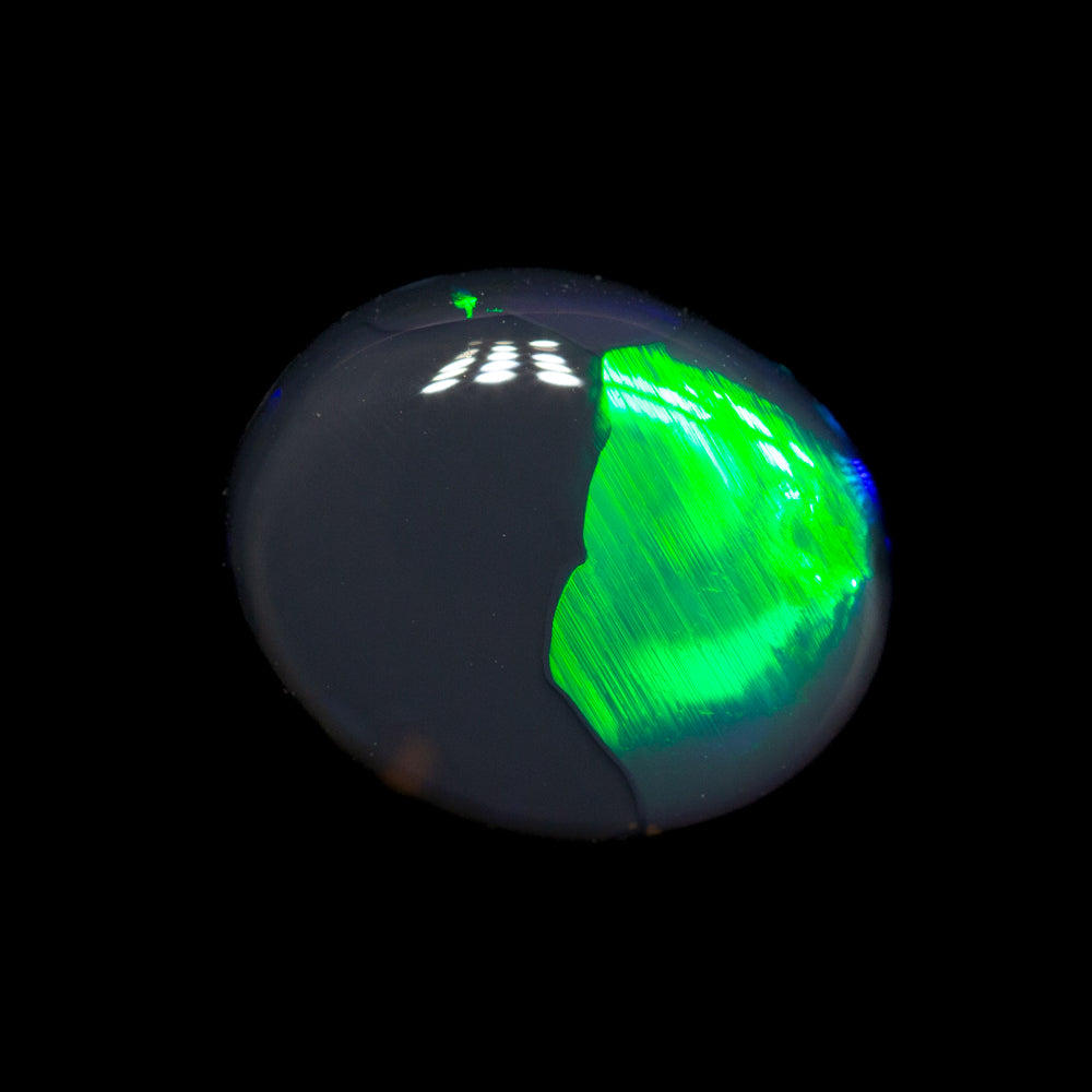 1.62 ct black opal 9.5x7.7x3.5mm